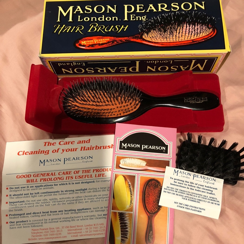 Authentic Mason Pearson Handy Sized Mixed Brush